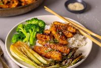 Honey Ginger Glazed Chicken Recipe