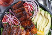 Grilled Salmon Salad Recipe with Citrus Vinaigrette