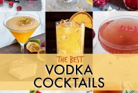 Vodka Cocktail Recipes: Classic and Creative Drinks to Try