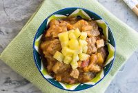 Slow Cooker Vegan Sweet and Sour Tempeh Recipe