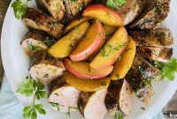 Maple Glazed Pork Tenderloin with Apples