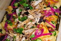 Pulled Pork Loin Nachos with Melty Cheese