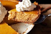 Pumpkin Pie with Graham Cracker Crust Recipe