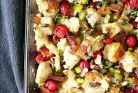 Bacon Cranberry and Pistachio Vinaigrette Recipe
