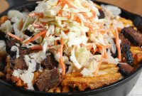 Loaded Reuben Fries with Corned Beef and Swiss
