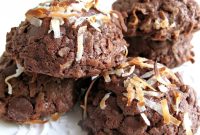 Chocolate Coconut Cookies Recipe