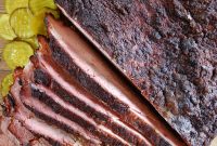 Smoked Beef Brisket Recipe with Tender Juicy Slices