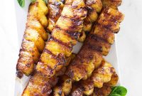 Cinnamon Sugar Grilled Pineapple Recipe
