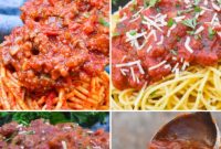 Spaghetti Sauce Recipes: Classic Marinara and Hearty Meat Sauce