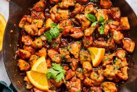 Zesty Cilantro-Orange Chicken Bites