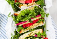 Grilled Veggie Sandwich Recipe with Avocado and Hummus
