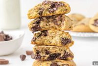 Chewy Cream Cheese Chocolate Chip Cookies Recipe