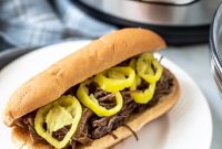 Instant Pot Italian Beef Sandwiches