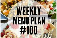 Weekly Menu Plan 100 Plus Instant Pot Giveaway and Cash Prize