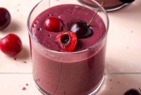 Creamy Cherry Smoothie Recipe