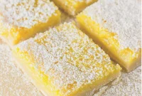 Zesty Lemon Bars Recipe with Buttery Shortbread Crust