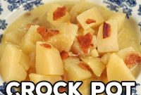 Creamy Slow Cooker Bacon and Potato Soup