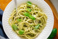 Creamy Avocado Pesto Pasta Recipe