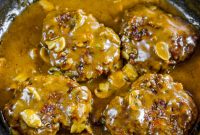 Homemade Hamburger Steak Patties Recipe