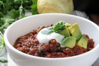 Low-Carb Chorizo Skillet Chili Recipe
