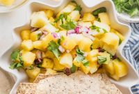 Fresh Pineapple Salsa with Jalapeño and Lime
