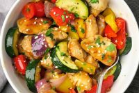 Sheet Pan Chicken and Vegetables: A Kabob Alternative