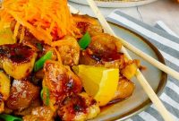 Sticky Orange Chicken Recipe with Tangy Citrus Glaze
