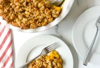 Carrot Casserole Recipe with Buttery Cracker Topping