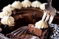 No Bake Chocolate French Silk Pie for One Gluten Free Keto Paleo