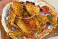 Chicken Gyro Recipe with Tzatziki and Pita