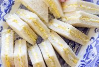 Creamy Egg Salad Tea Sandwiches Recipe