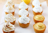Lemon Meringue Cupcakes with Zesty Lemon Curd
