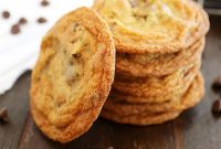 Thin, Chewy Chocolate Chip Cookies Recipe