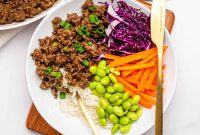 High Protein Teriyaki Beef Bowls for Meal Prep