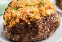 Crawfish-Stuffed Baked Potatoes Recipe