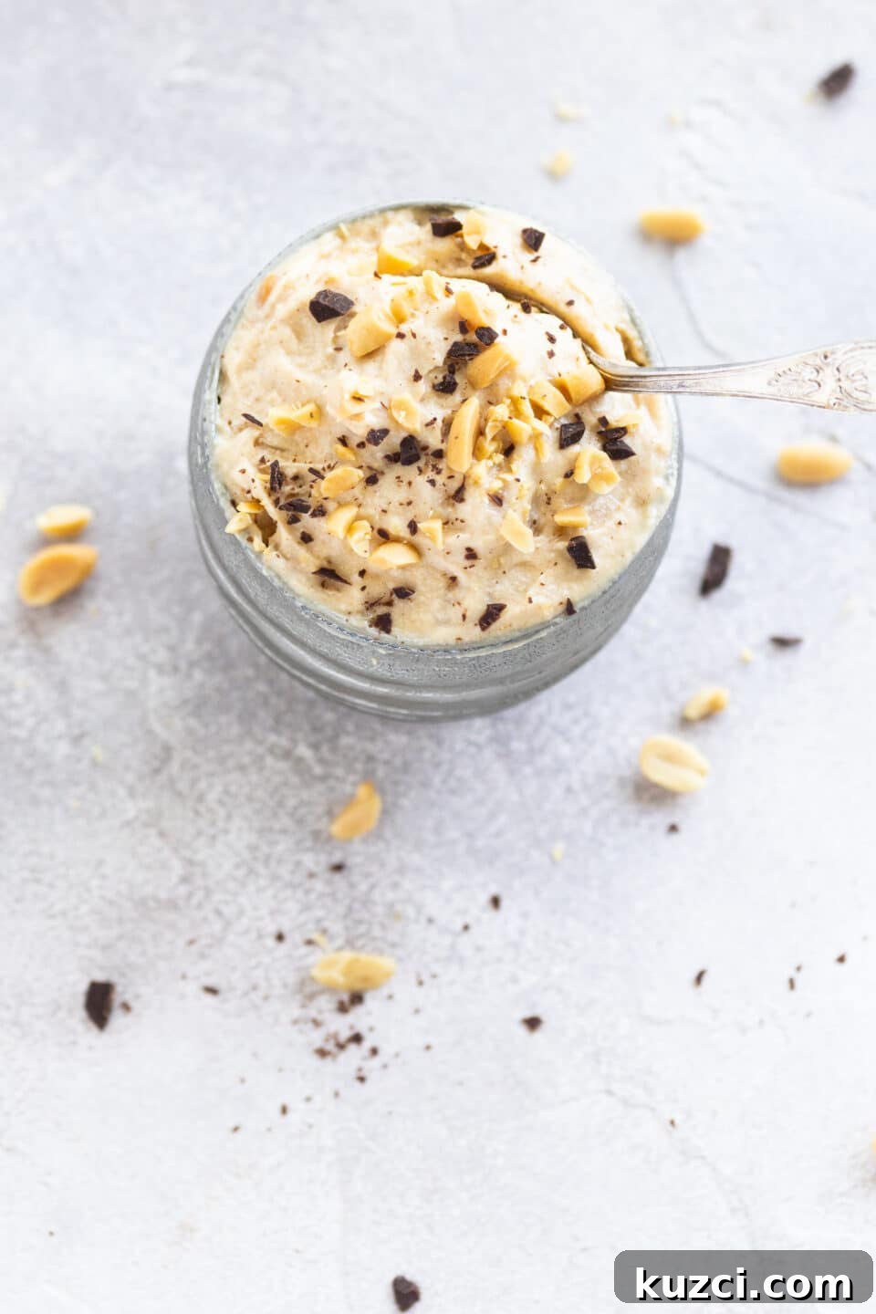 ice cream with peanut butter