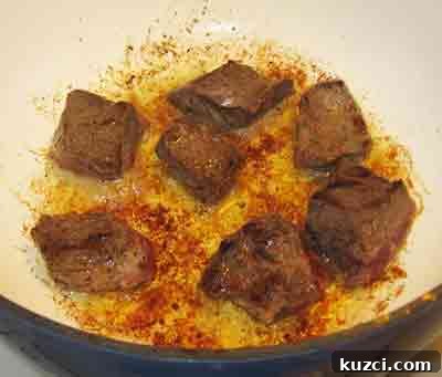 browning beef for greek recipe beef with quince moschari me kydonia