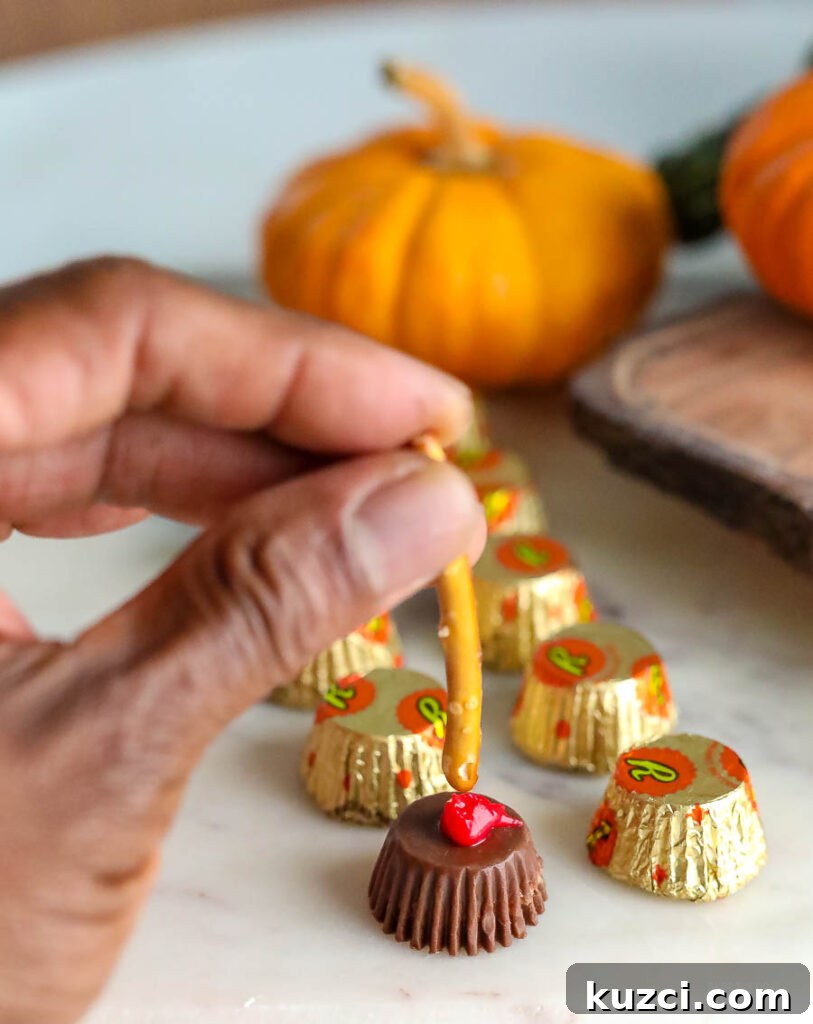 how to make edible witch's broomsticks