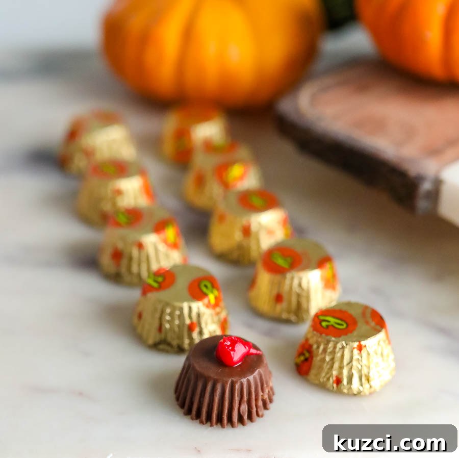 reese's broomsticks for Halloween