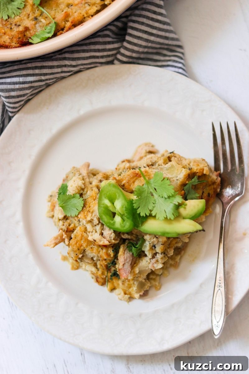 Salsa Verde Pulled Pork Casserole, Paleo Whole30 Low Carb 4 Salsa Verde Paleo Pulled Pork Casserole