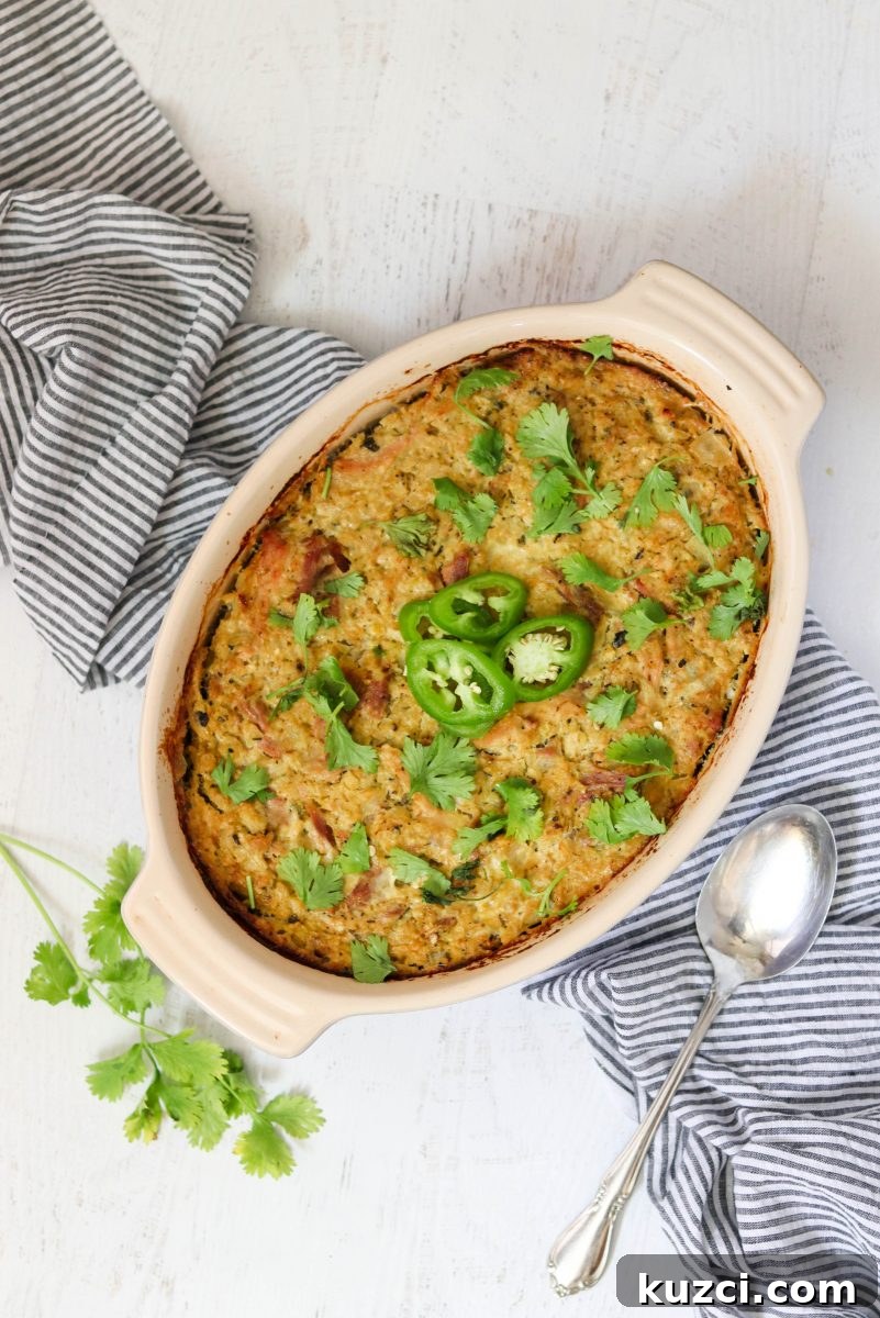 Salsa Verde Pulled Pork Casserole, Paleo Whole30 Low Carb 5 Salsa Verde Paleo Pulled Pork Casserole