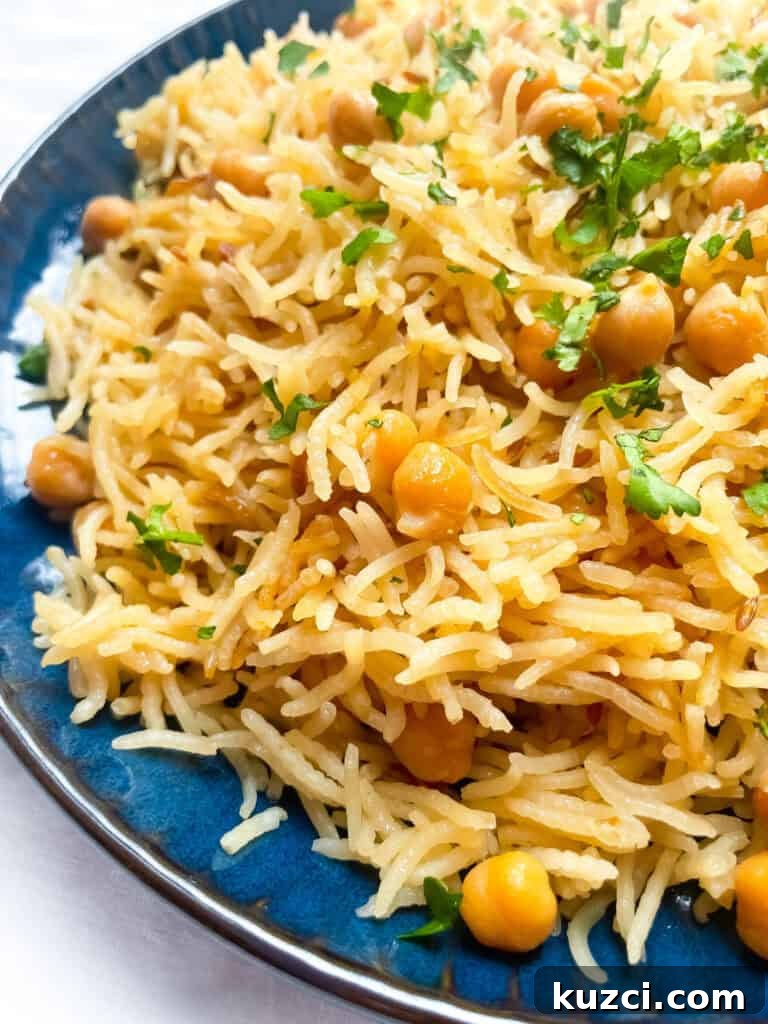 Chana Pulao: Spiced Chickpea Rice Pilaf 2 Chana Pulao step image