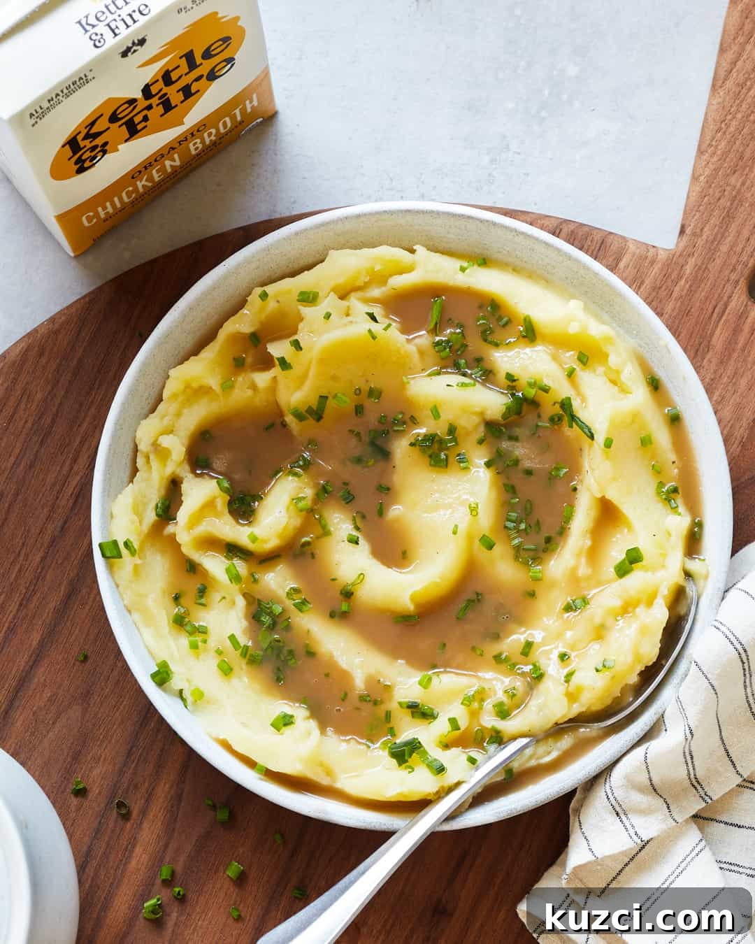 Creamy Mashed Potatoes with Savory Homemade Gravy 4 Best Ever Mashed Potatoes with Gravy Gluten Free Primal Gourmet