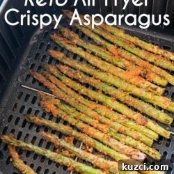 Crispy Air Fryer Asparagus Keto Recipe 4 Keto Air Fryer Crispy Asparagus - EatBetterRecipes