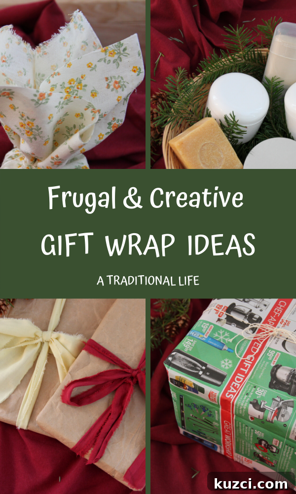 6 Rustic Wrapping Paper Alternatives 6 Give uniquely wrapped gifts to the person you love!