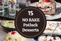 15 No Bake Desserts for Potlucks and Parties