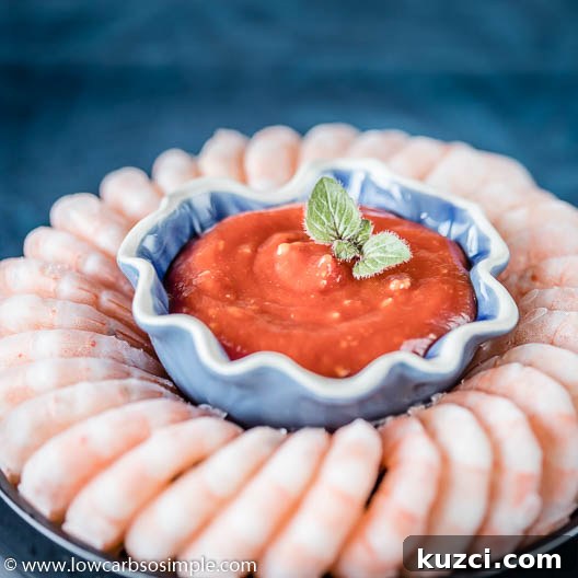 1-Minute Sugar-Free Zesty Cocktail Sauce Recipe 2 1-Minute Sugar-Free Sharp Cocktail Sauce | Low-Carb, So Simple