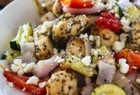 Air Fryer Greek Chicken with Lemon and Oregano