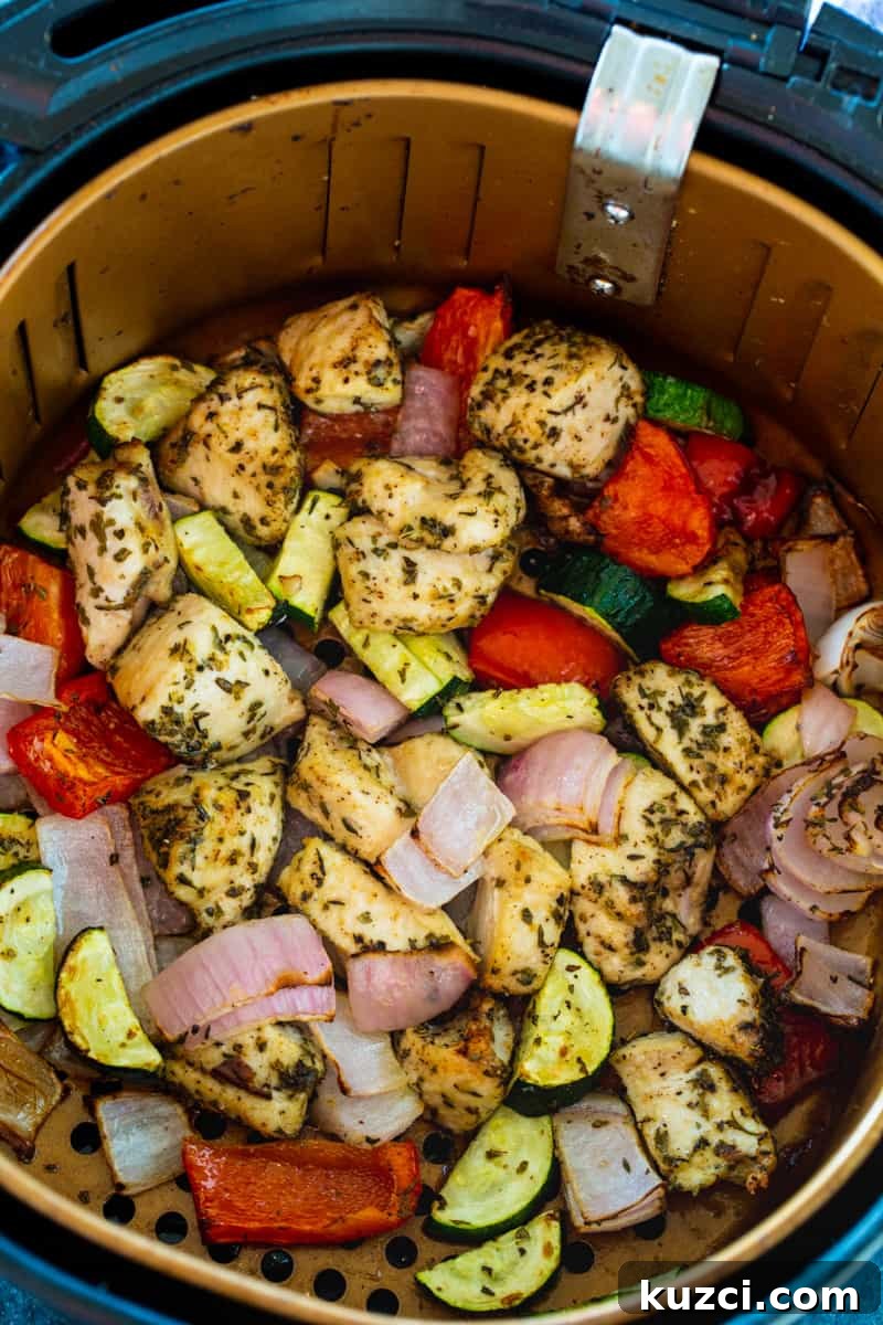 Air Fryer Chicken Fajitas