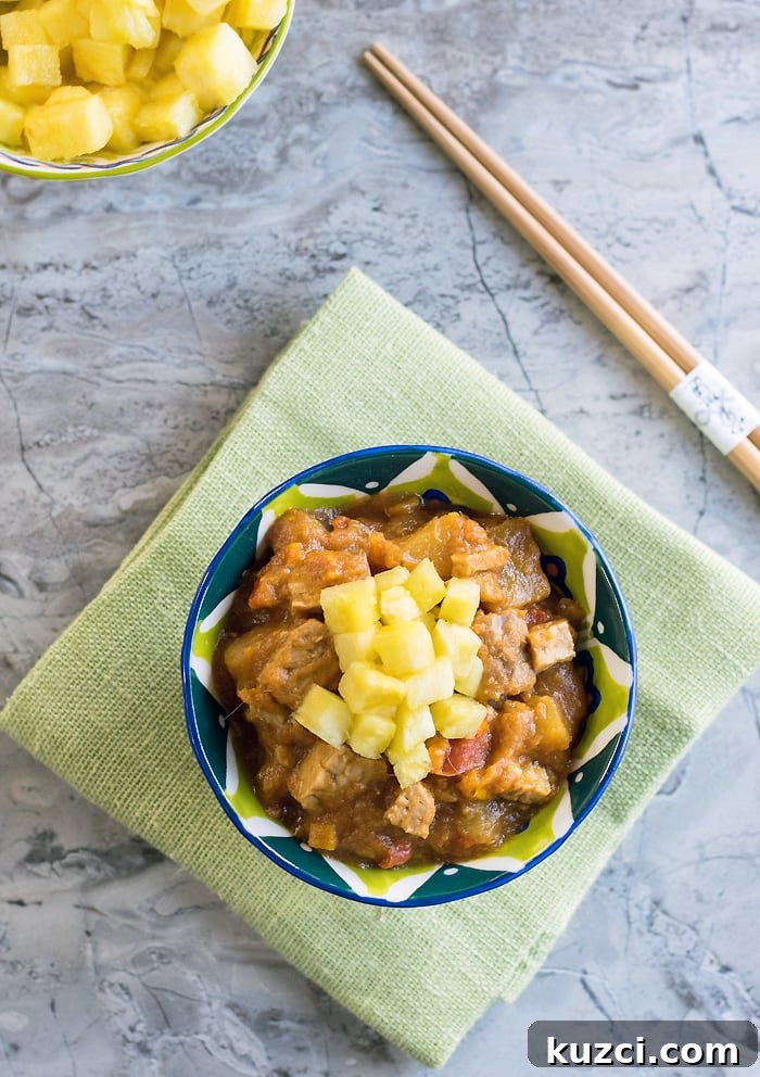 Slow Cooker Vegan Sweet and Sour Tempeh